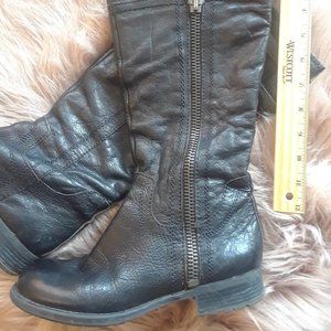 Slouchy Leather Boots